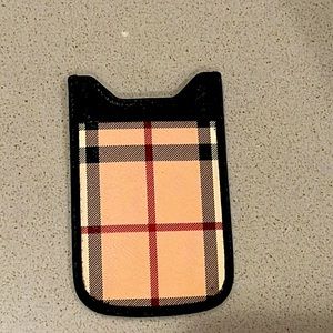 Burberry phone pouch